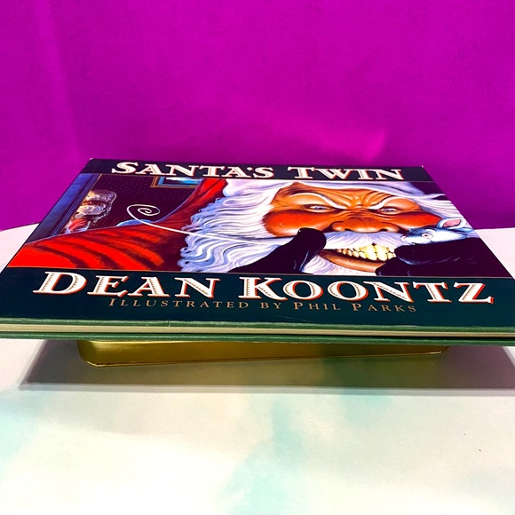 SANTA’S TWIN VTG 1996 HARDCOVER w/DUST JACKET CHRISTMAS BOOK VTG 1996 DE… - Picture 11 of 14